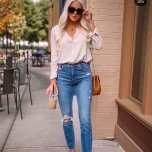 Abercrombie Skinny High Rise by Kathleen Post